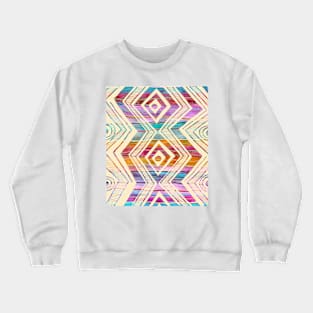 Tribal Lines - Cream Crewneck Sweatshirt